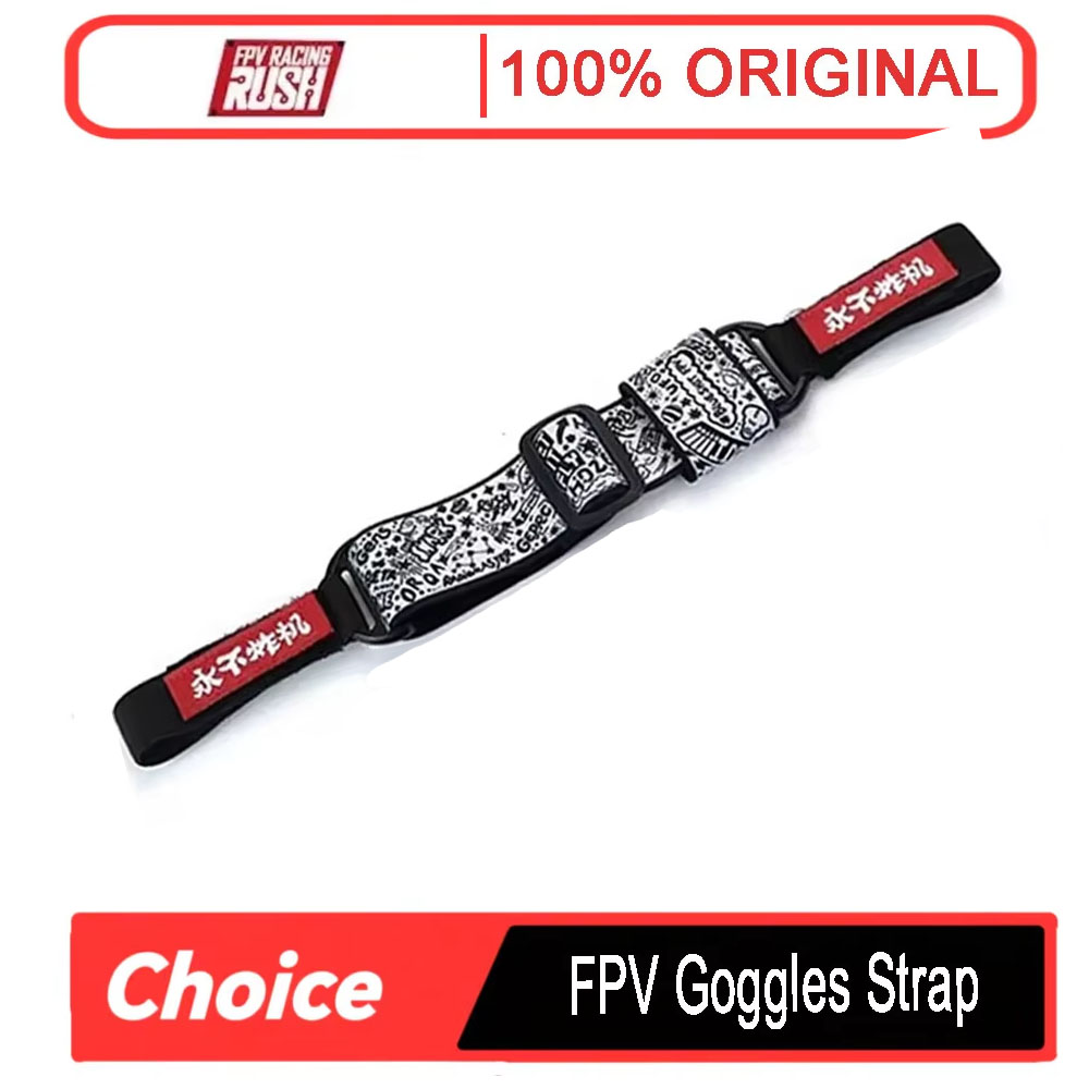 Drone Battery Strap - Never Crash Verstelbare FPV-brilband | 1-6S