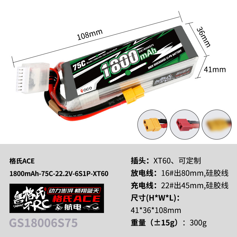 2 stuks Gens ACE 22.2V Lipo Ba - Drone Battery Lipo recensie en prijs