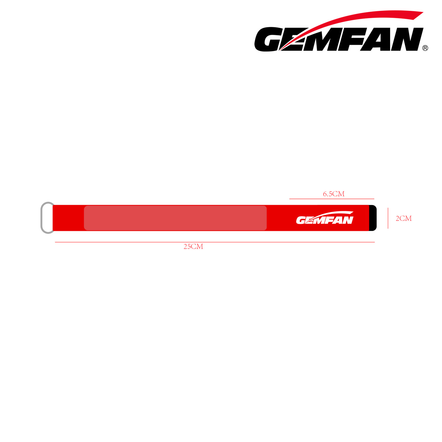 2 stks GEMFAN Batterij Band 25 - Drone Battery Strap recensie en prijs