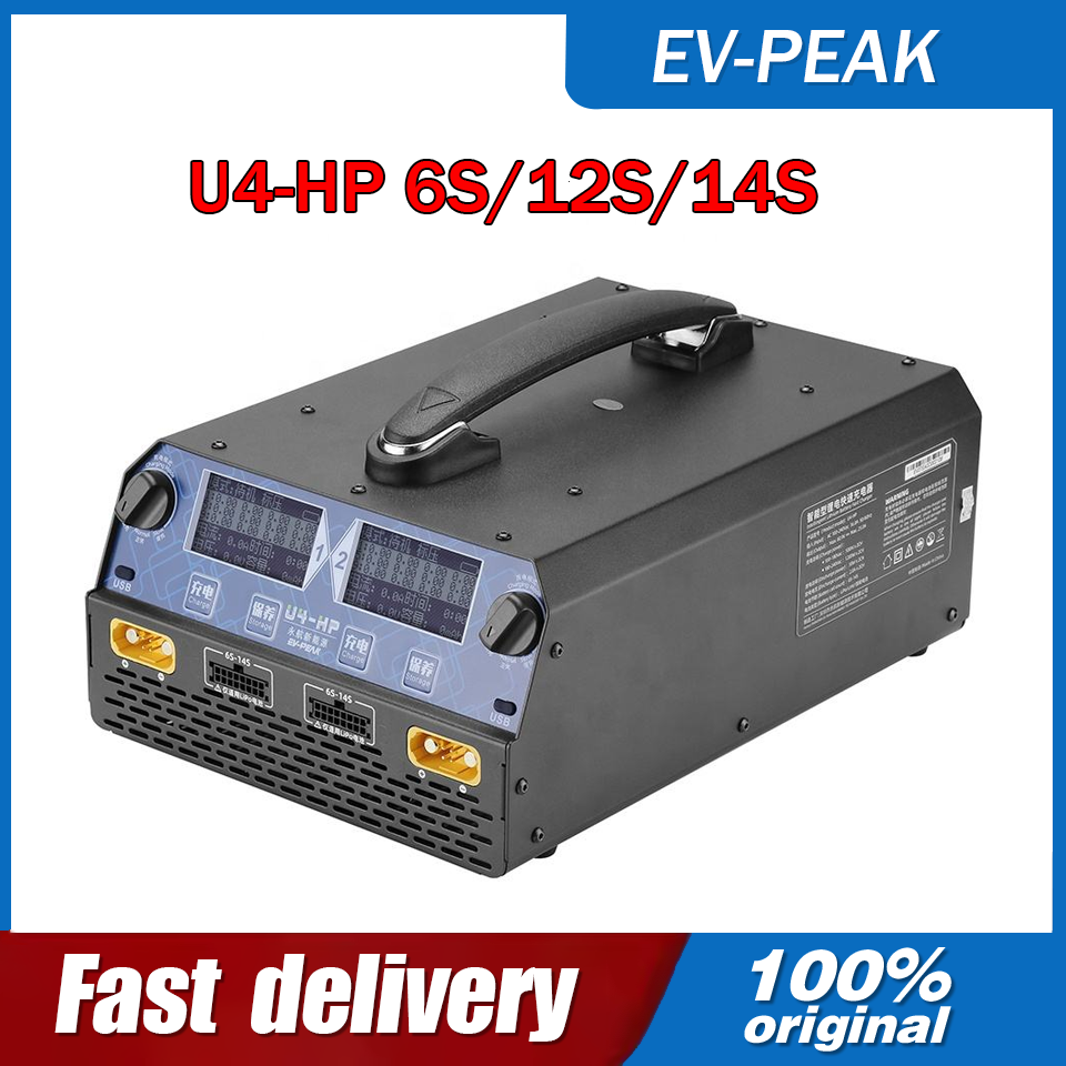 EV-PEAK U4-HP 2400W 25A Dual C - Drone Battery Lipo recensie en prijs